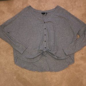 NOT for sale! Urban Outfitters Front Tie Sweater